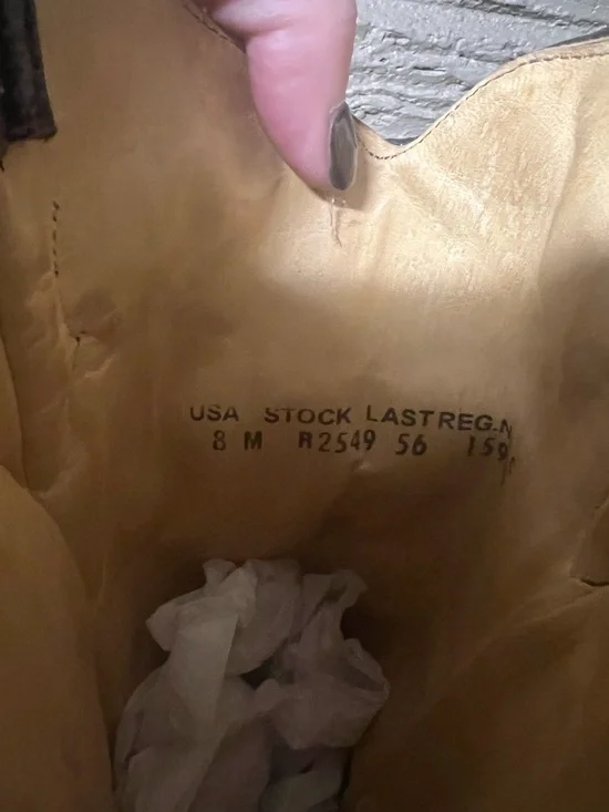 Corral Embroidered Brown Leather Western Cowboy Boots women’s 8 - Picture 9 of 12